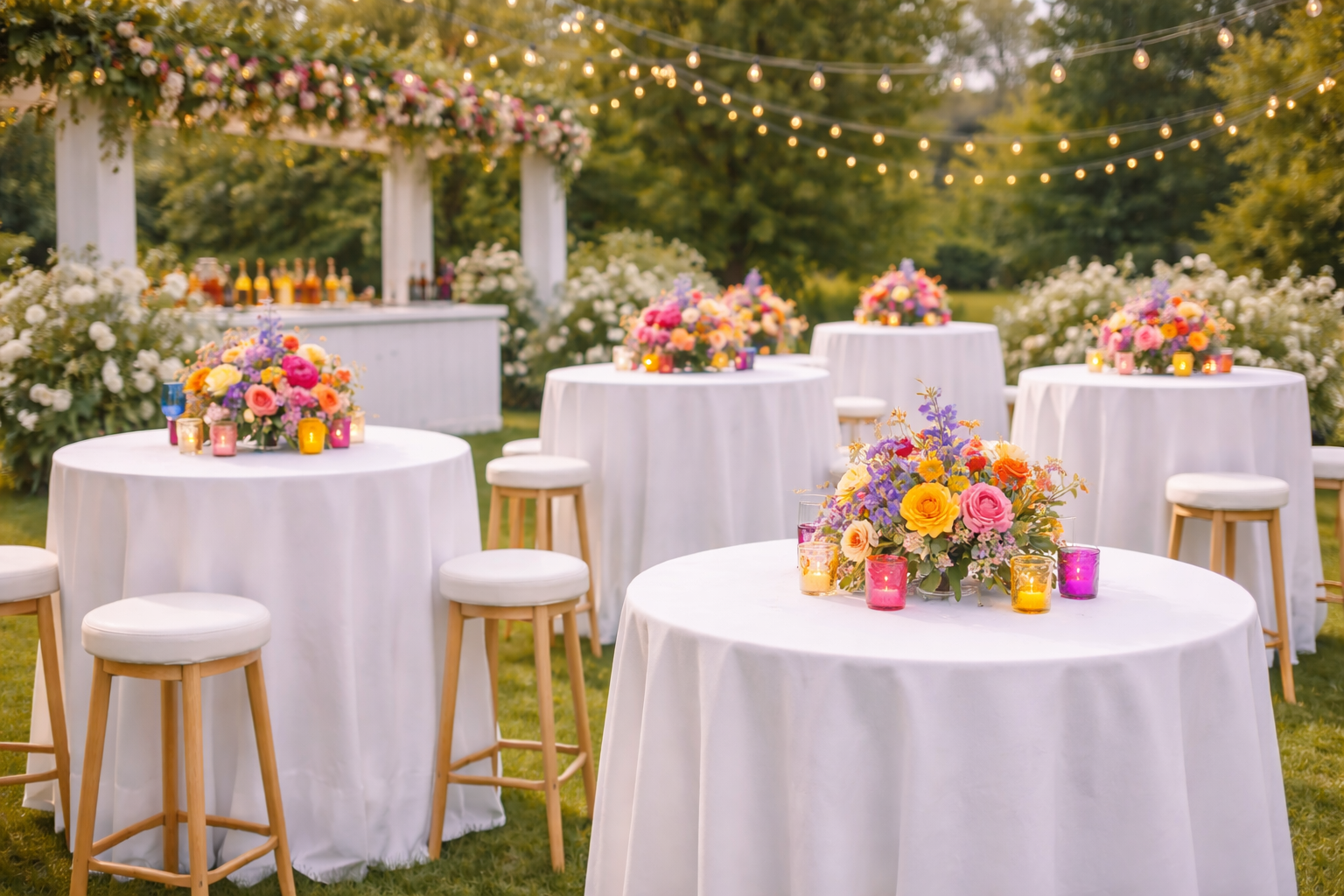 Event floral installation